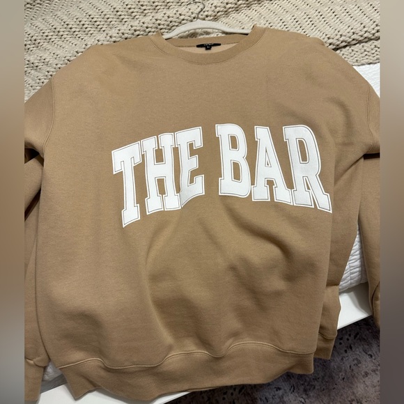 The Bar Tops The Bar Varsity Sweatshirt Poshmark